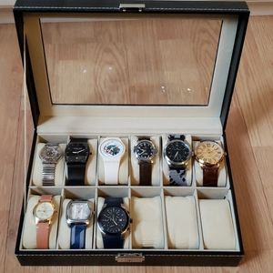 9 Watch Bundle with Watch box
